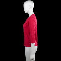 Long-sleeve top - Red - Size S