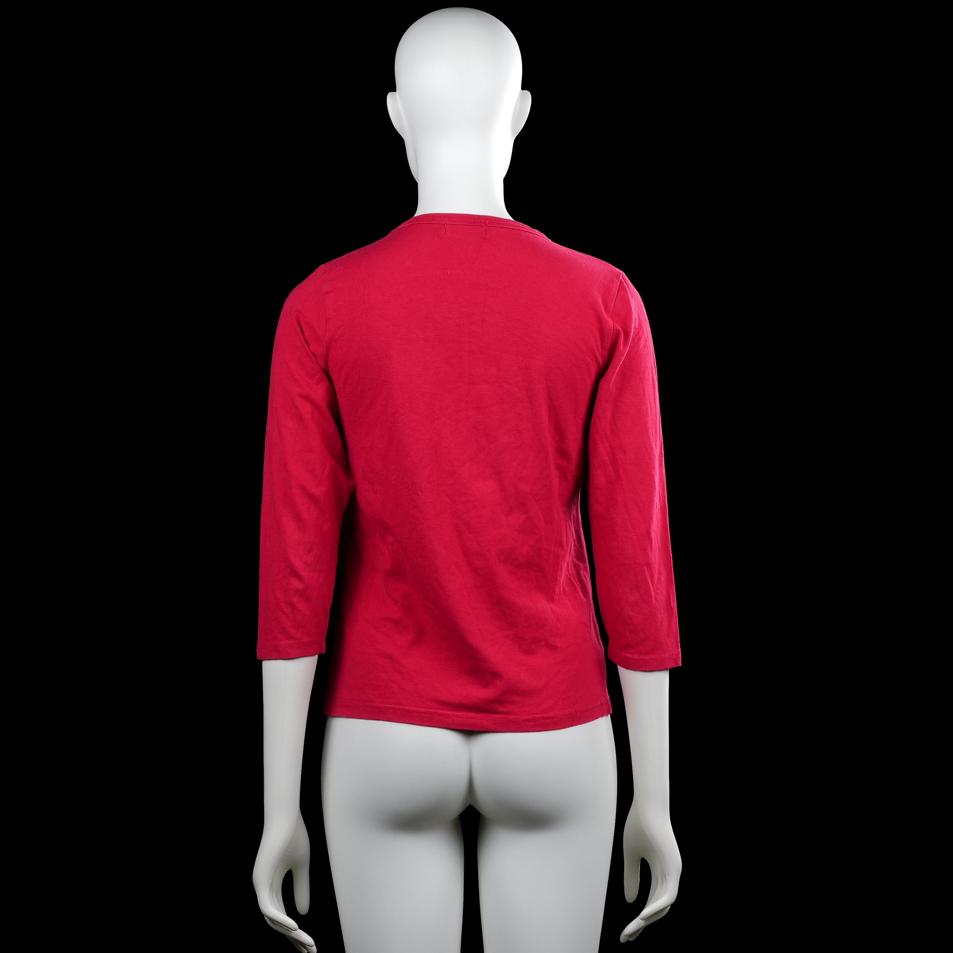 Long-sleeve top - Red - Size S