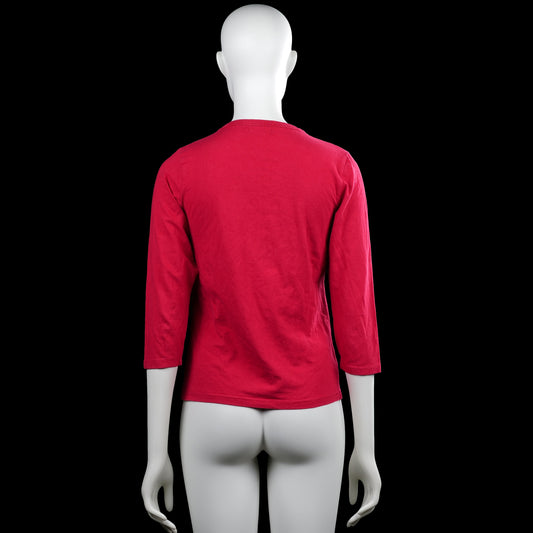 Long-sleeve top - Red - Size S