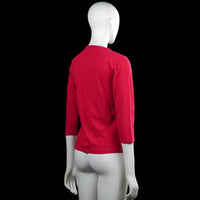 Long-sleeve top - Red - Size S