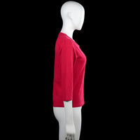 Long-sleeve top - Red - Size S