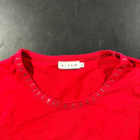 Long-sleeve top - Red - Size S