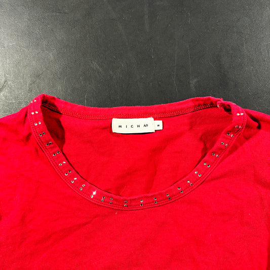 Long-sleeve top - Red - Size S