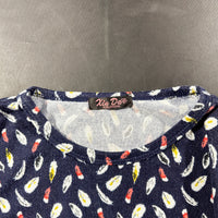Tunic - Navy & White - Size XXL, XXXL