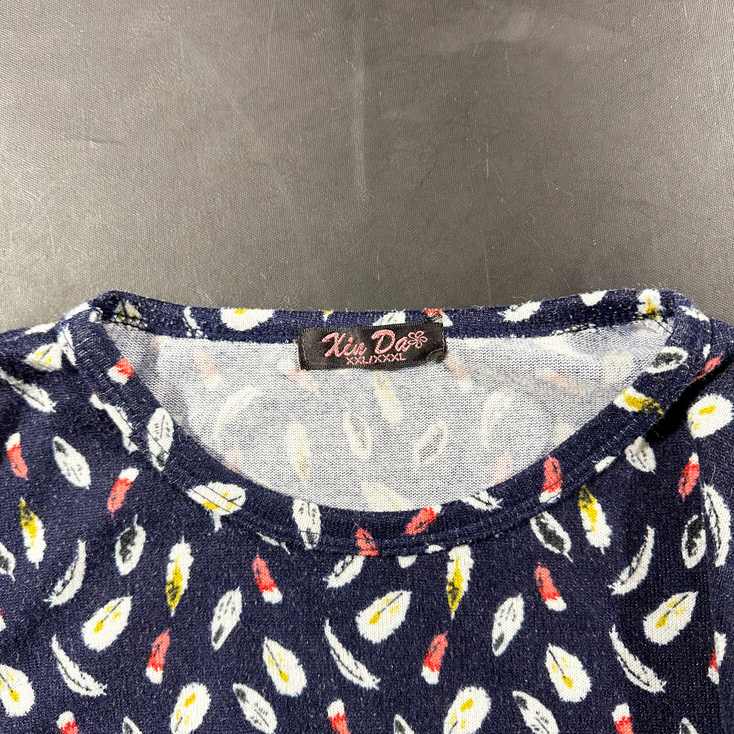Tunic - Navy & White - Size XXL, XXXL