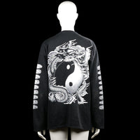 Sweatshirt - Black & White - Size L
