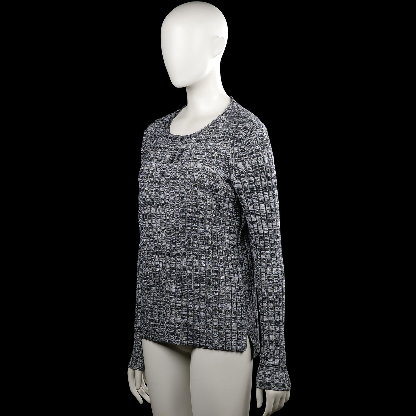 Sweater - Gray & Black - Size M