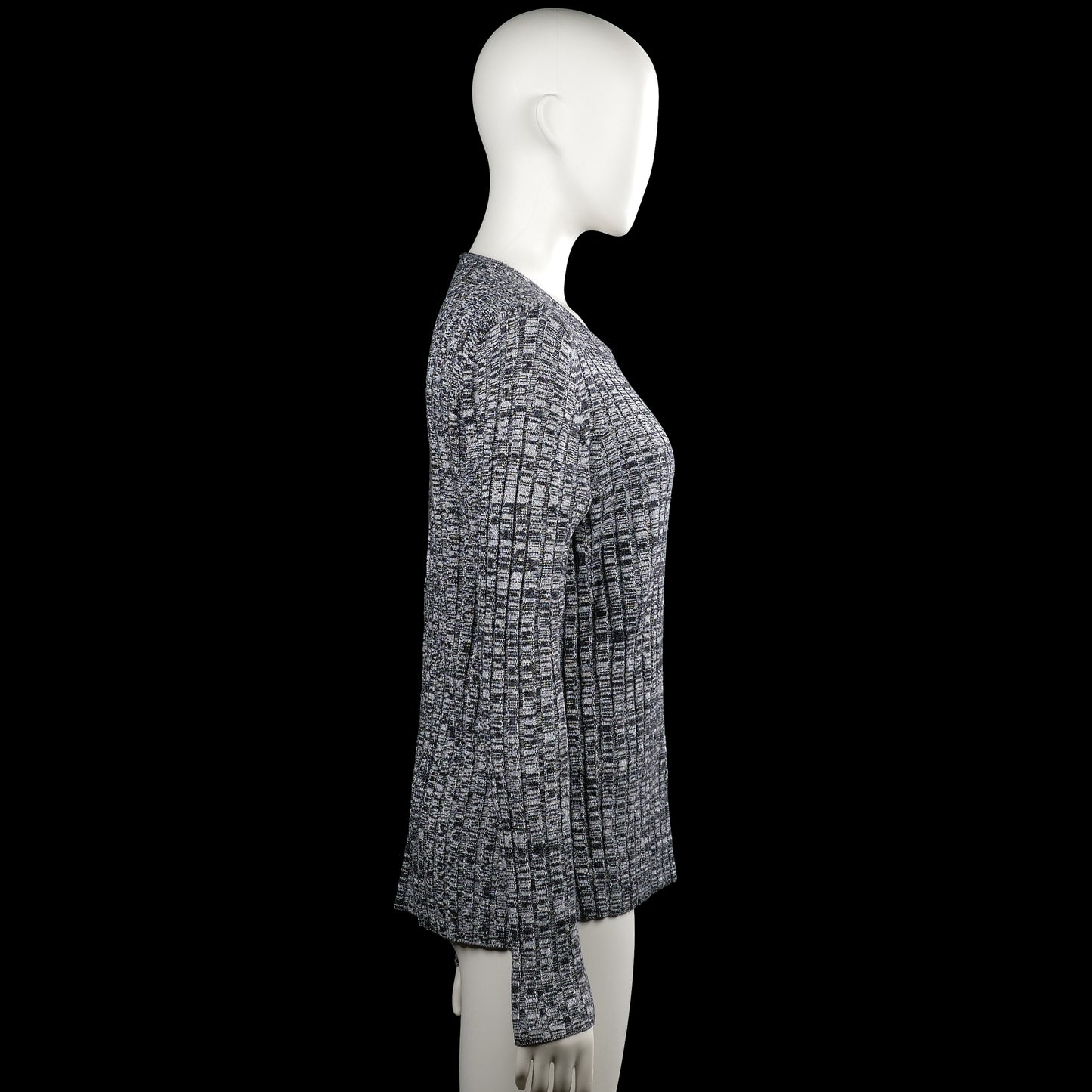 Sweater - Gray & Black - Size M