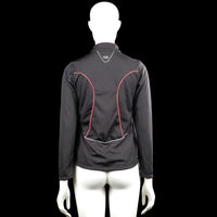 Sports top - Charcoal & Pink - Size 40