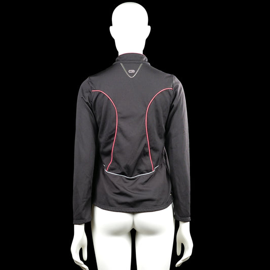 Sports top - Charcoal & Pink - Size 40