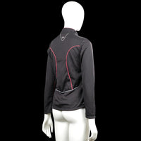 Sports top - Charcoal & Pink - Size 40