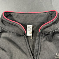 Sports top - Charcoal & Pink - Size 40