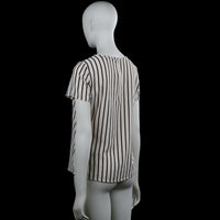 T-shirt - White & Black - Size XS