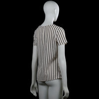 T-shirt - White & Black - Size XS