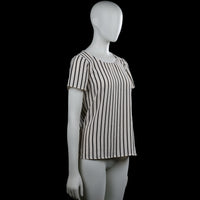 T-shirt - White & Black - Size XS