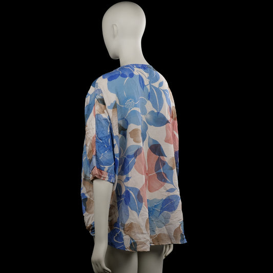 Blouse - Multicolored - Size L, XL