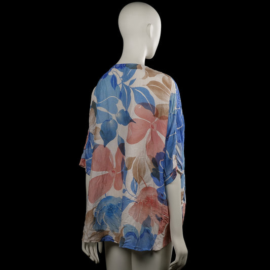 Blouse - Multicolored - Size L, XL