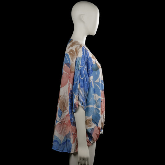 Blouse - Multicolored - Size L, XL