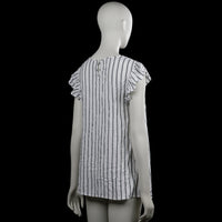 Tunic - White & Gray - Size 38