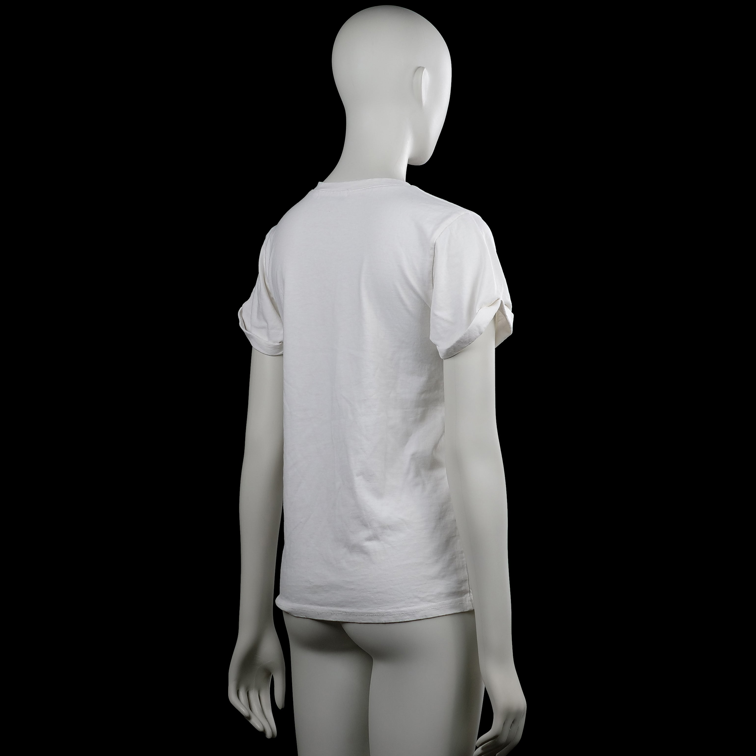 T-shirt - White - Size M, L