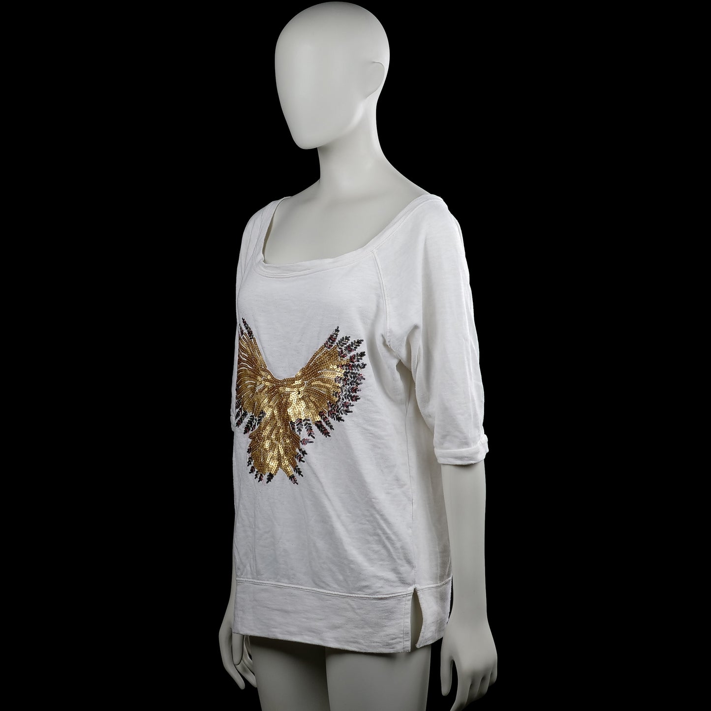 T-shirt - White - Size M