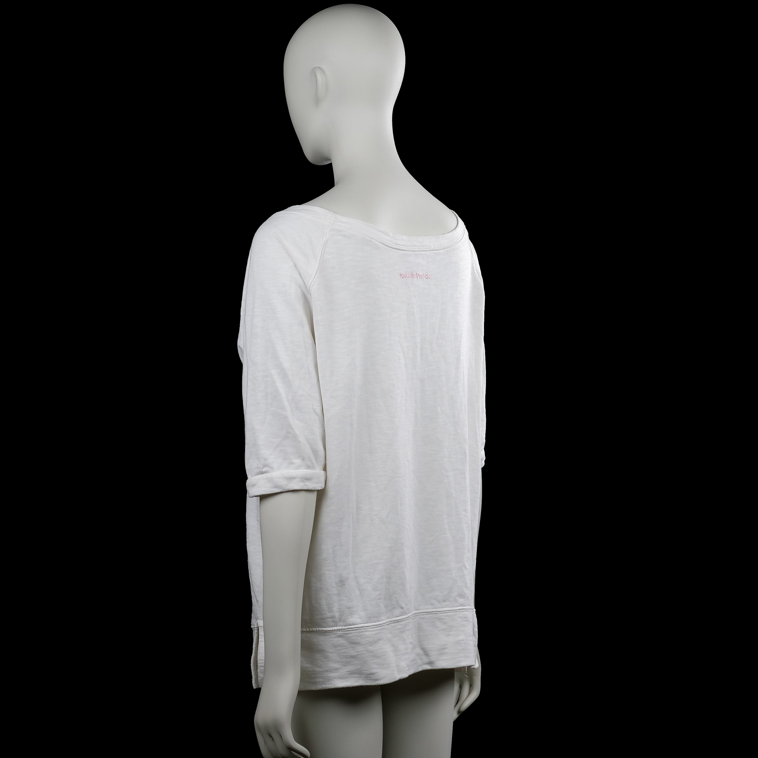 T-shirt - White - Size M