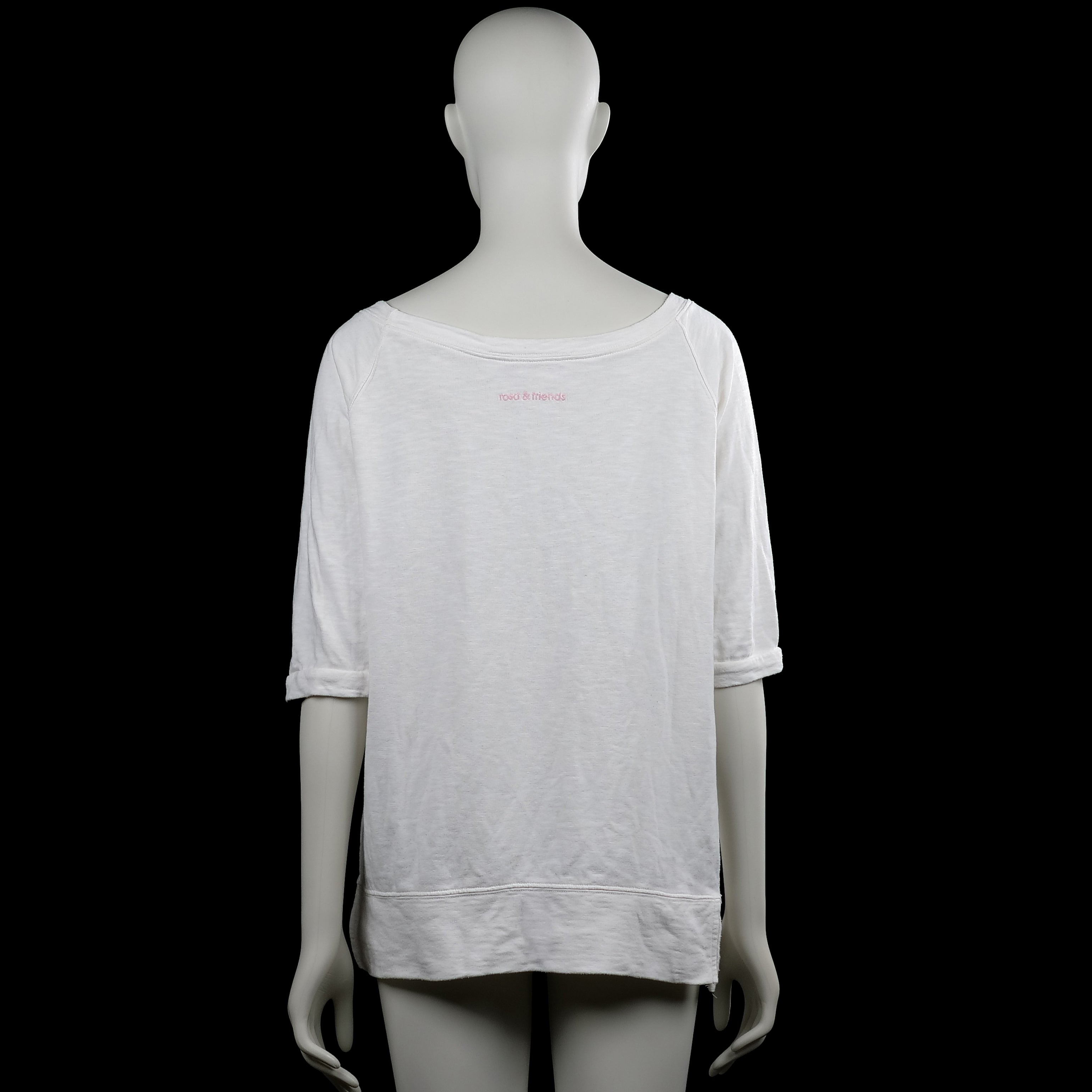 T-shirt - White - Size M