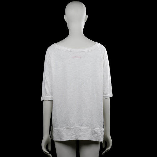 T-shirt - White - Size M
