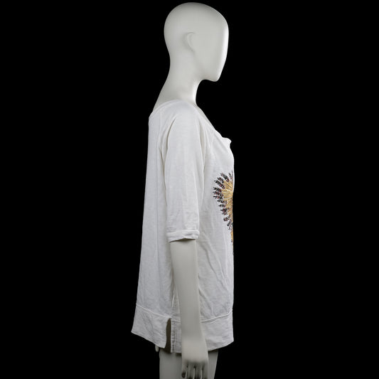 T-shirt - White - Size M
