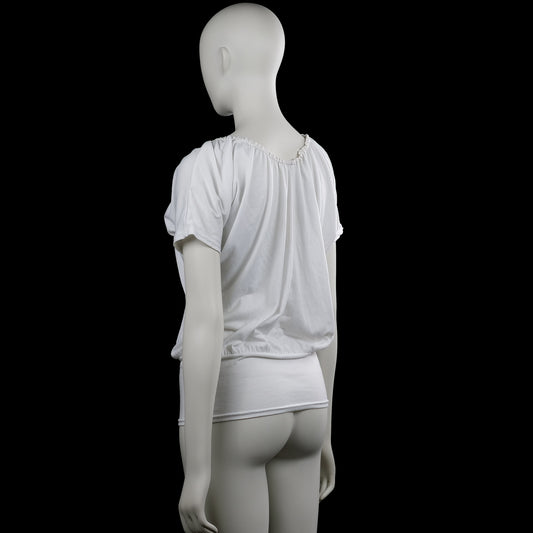 T-shirt - White - Size M