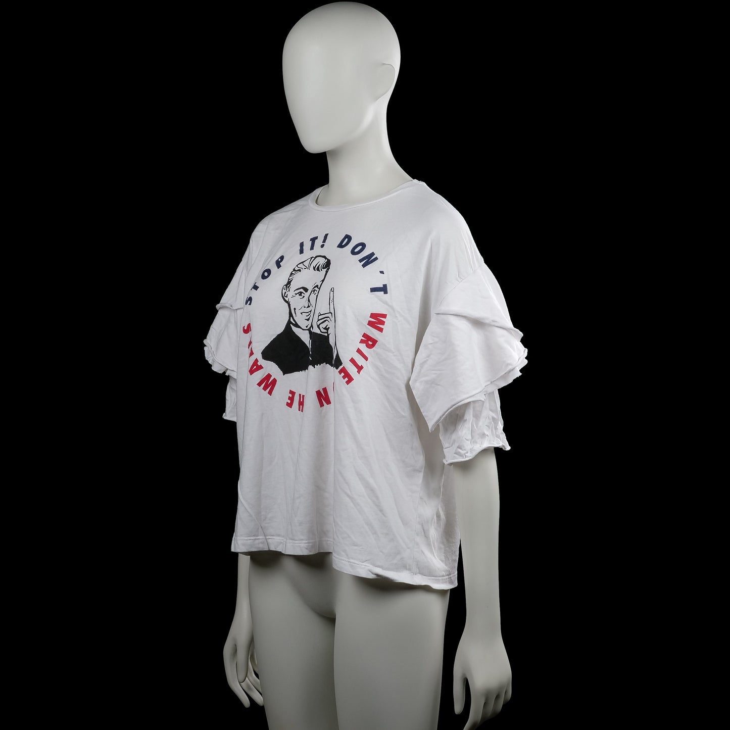 T-shirt - White - Size M