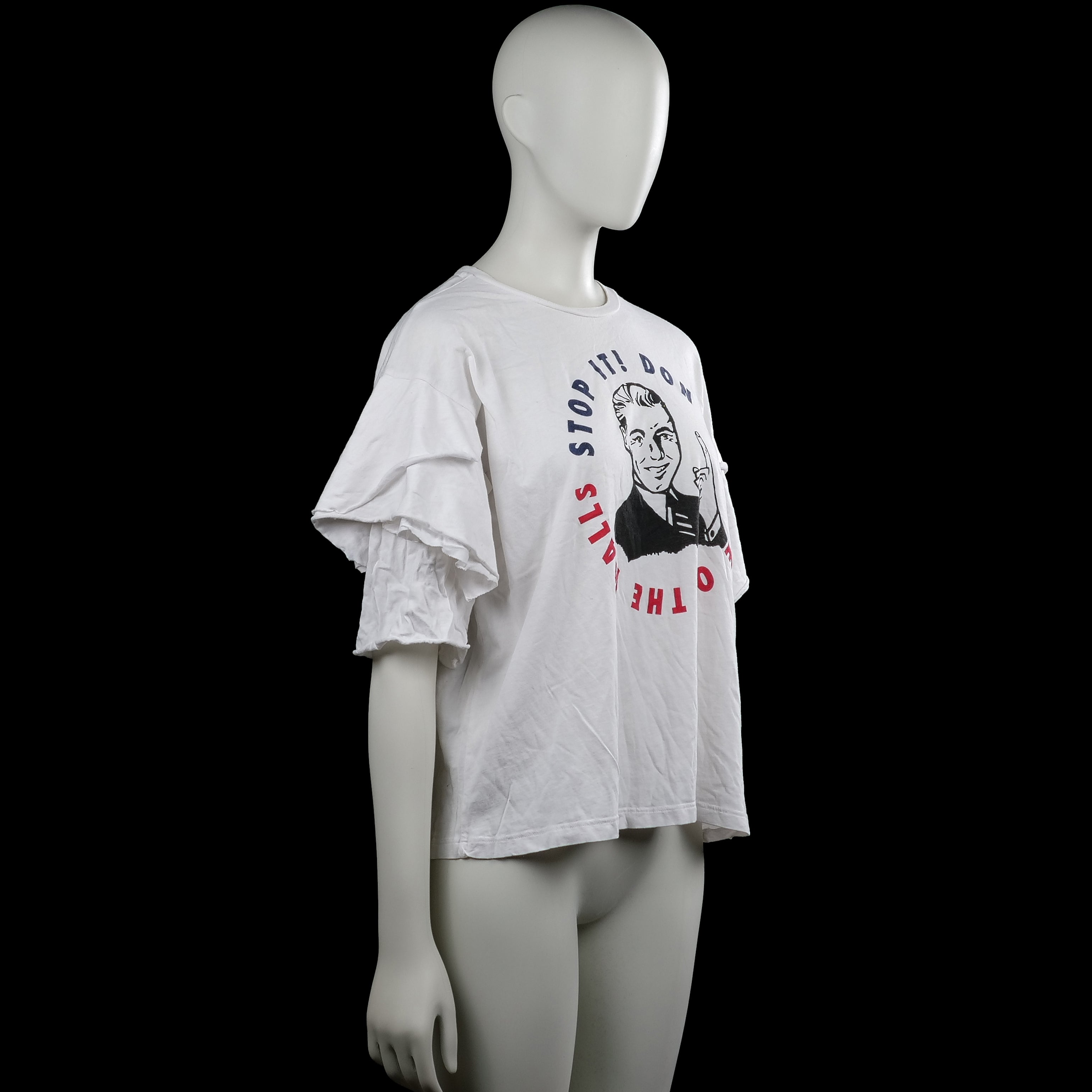 T-shirt - White - Size M