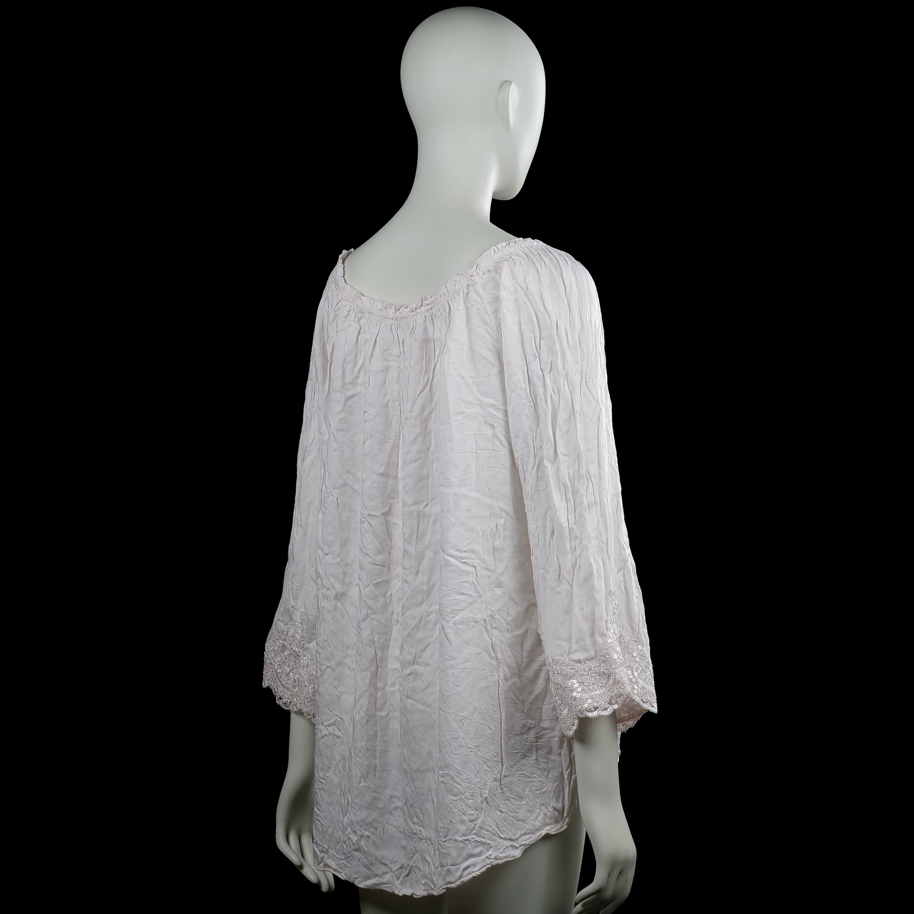Blouse - White - Size XL