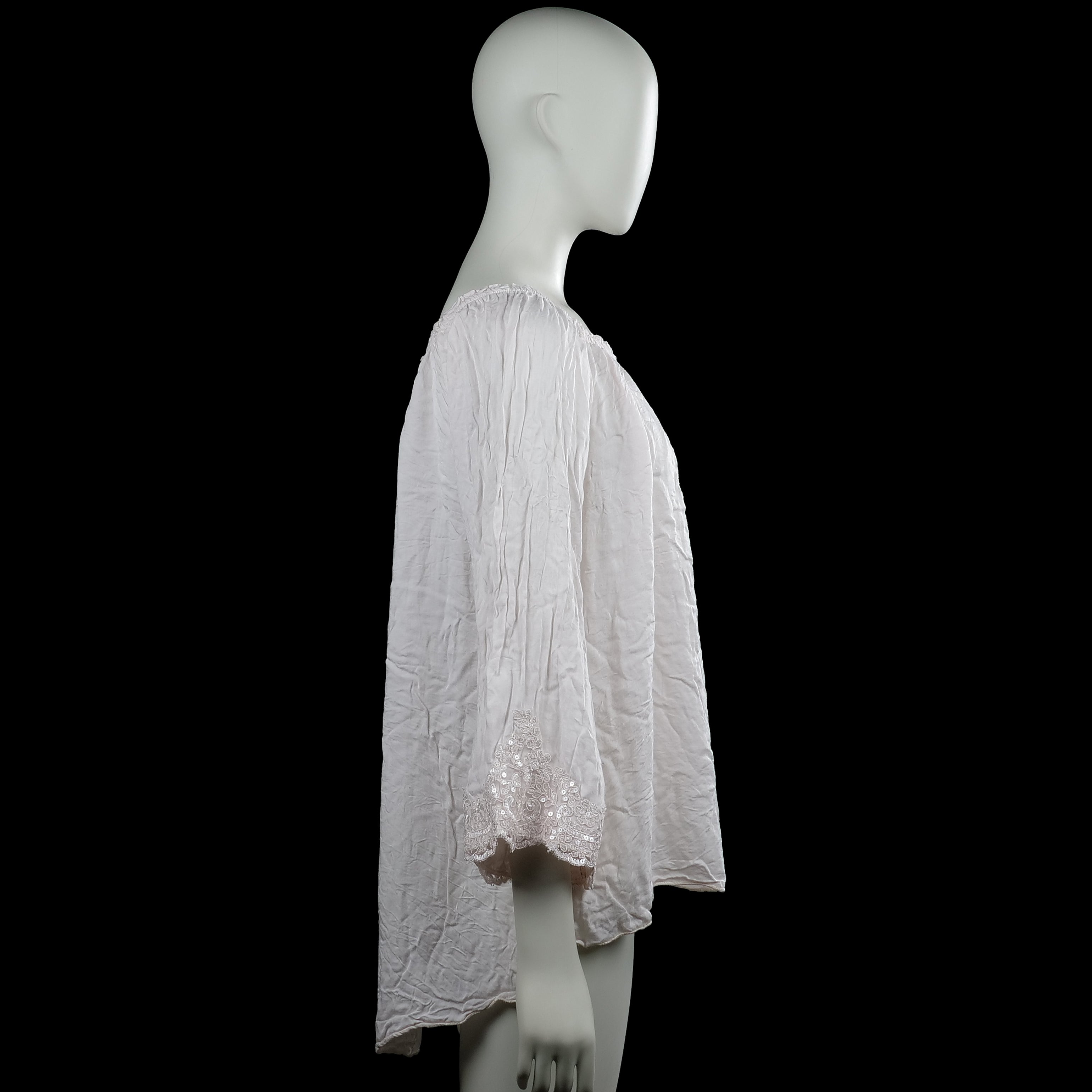 Blouse - White - Size XL