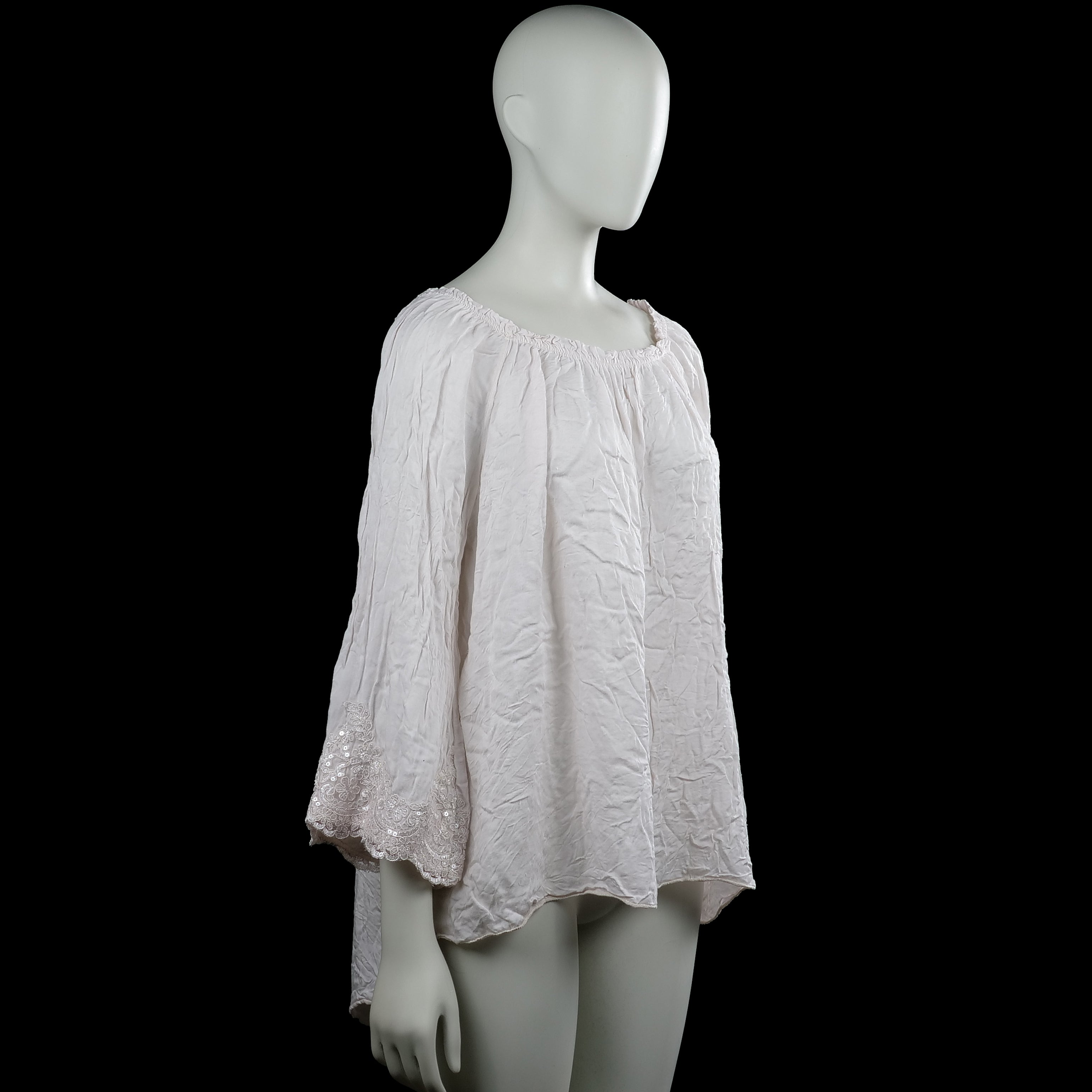 Blouse - White - Size XL