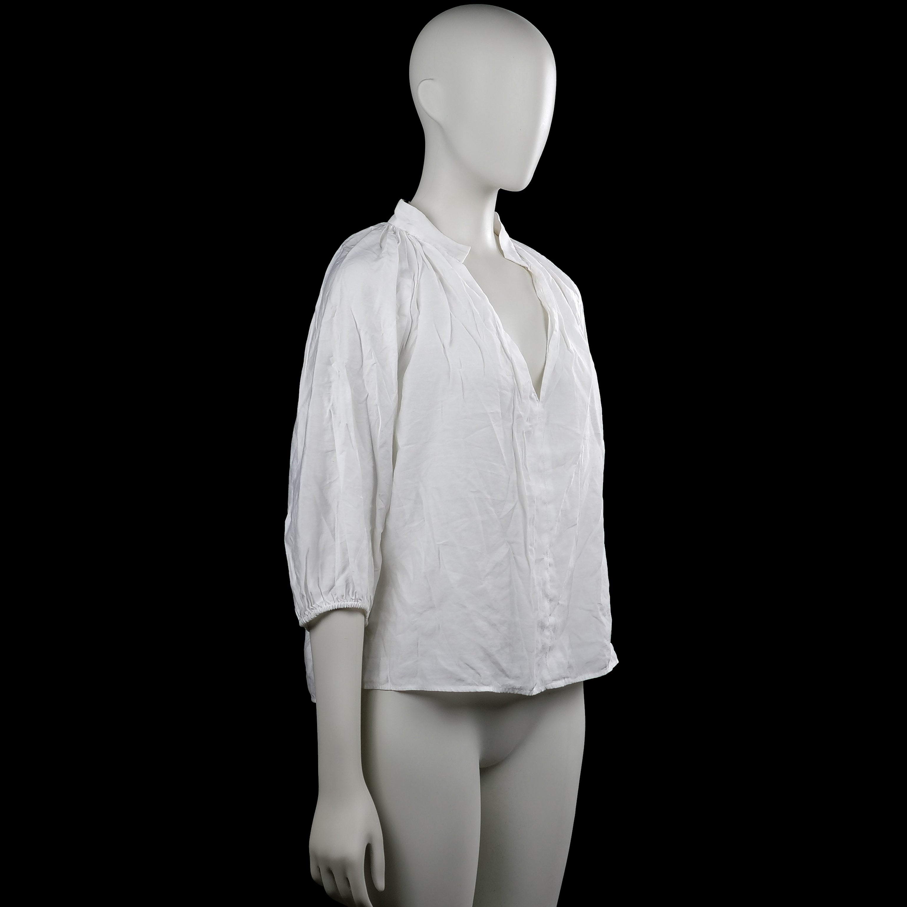 Blouse - White - Size S