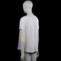 T-shirt - White & Multicolored - Size XL
