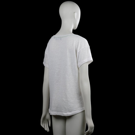 T-shirt - White & Multicolored - Size XL