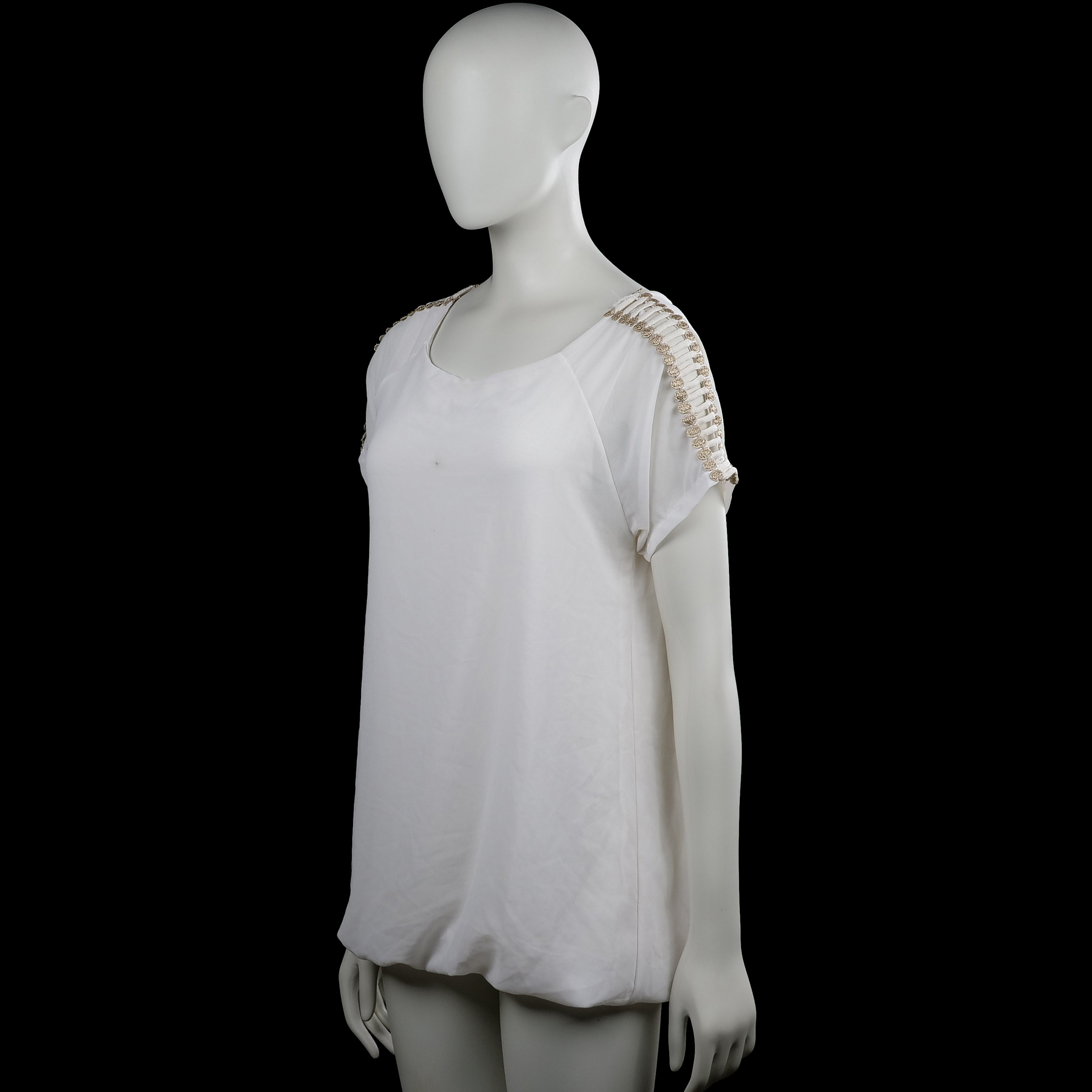 Blouse - White - Size L
