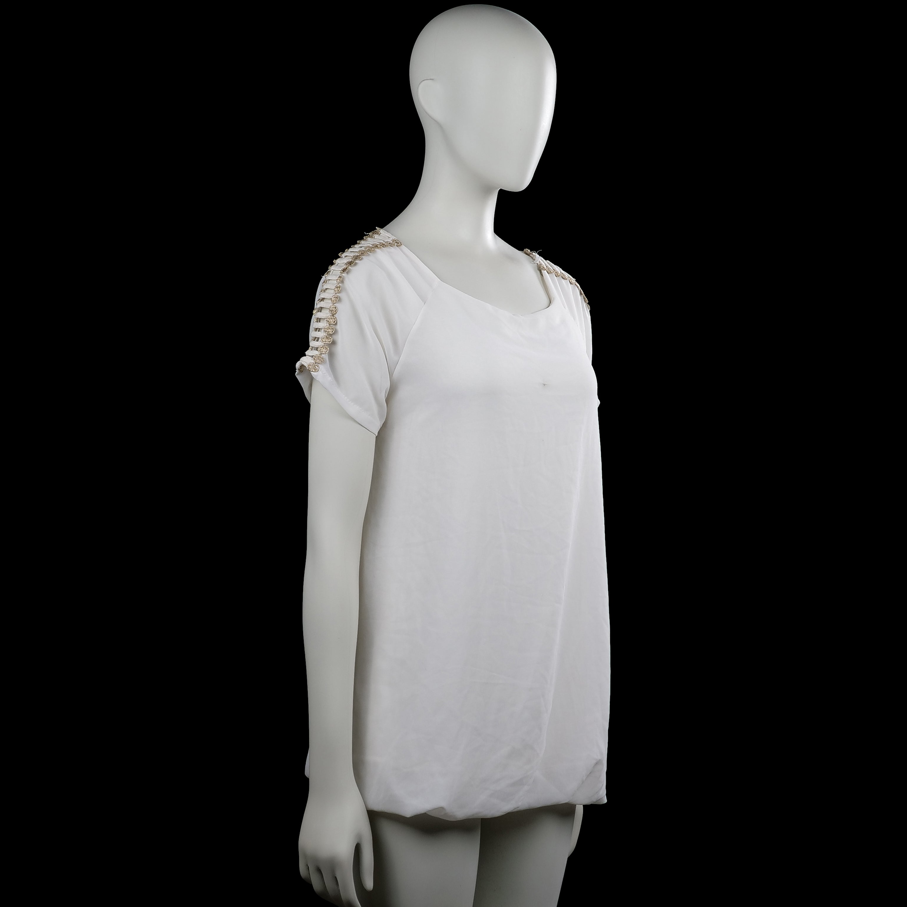 Blouse - White - Size L