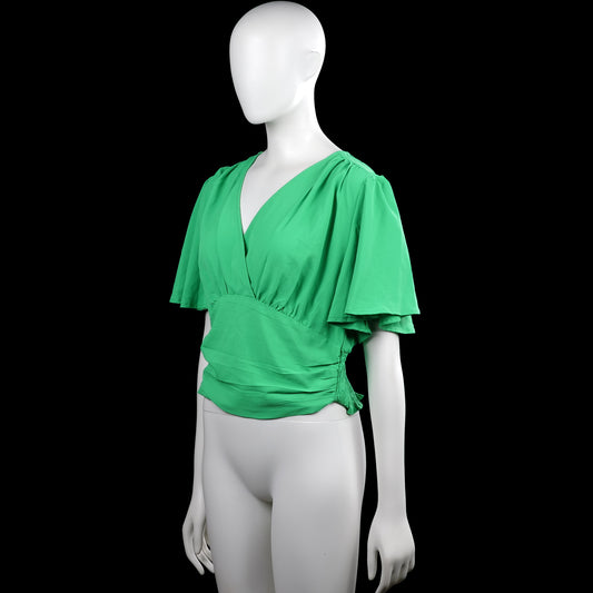 Blouse - Forest Green - Size XL