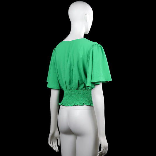 Blouse - Forest Green - Size XL