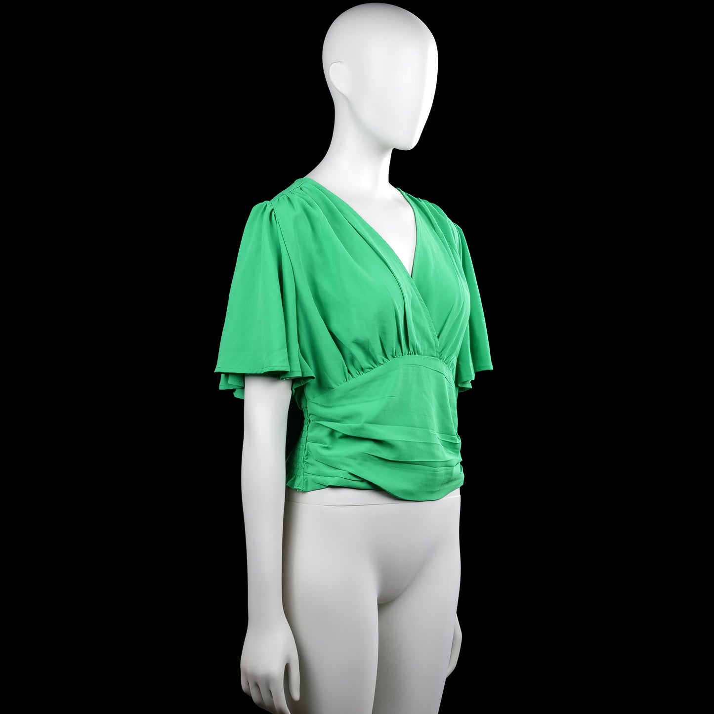 Blouse - Forest Green - Size XL