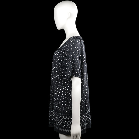 Tunic - Black & White - Size XL