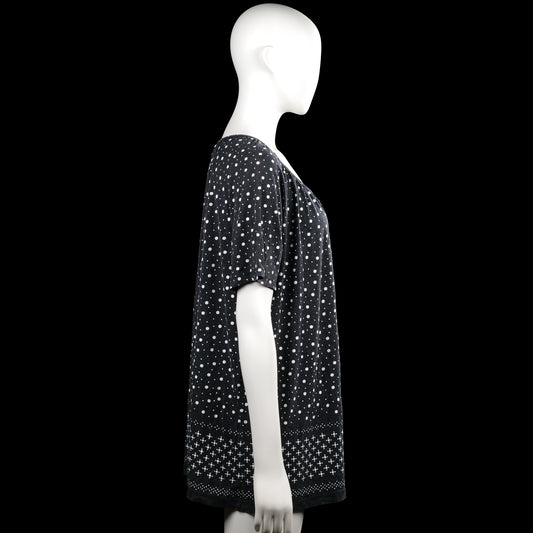 Tunic - Black & White - Size XL