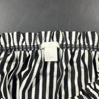 Blouse - Black & White - Size M
