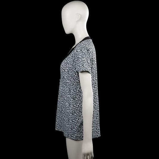 T-shirt - White & Black - Size S