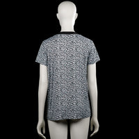 T-shirt - White & Black - Size S