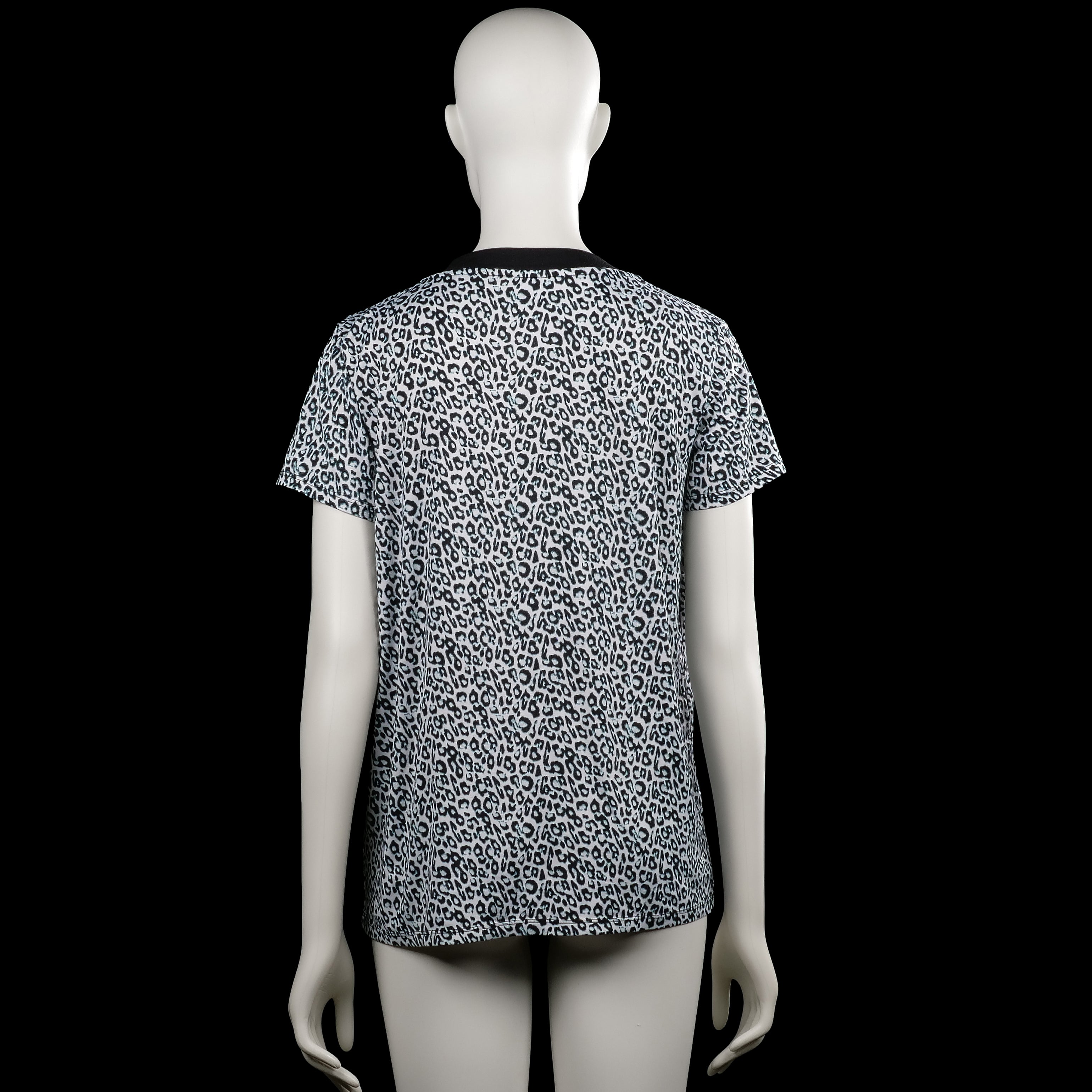 T-shirt - White & Black - Size S