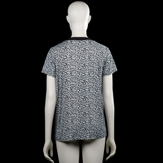 T-shirt - White & Black - Size S
